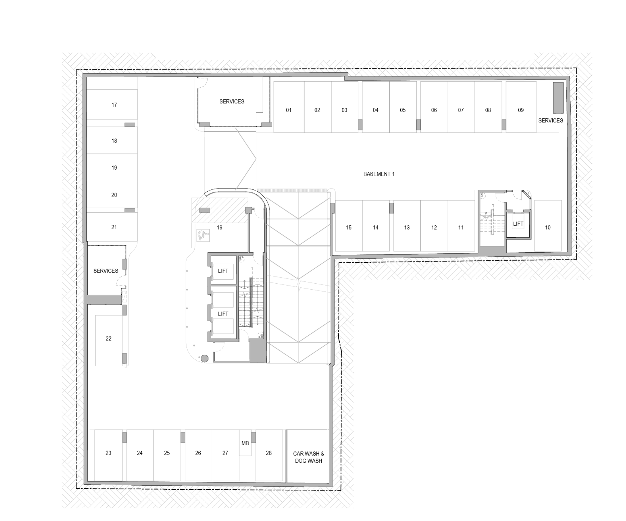 Floorplate for Basement 1