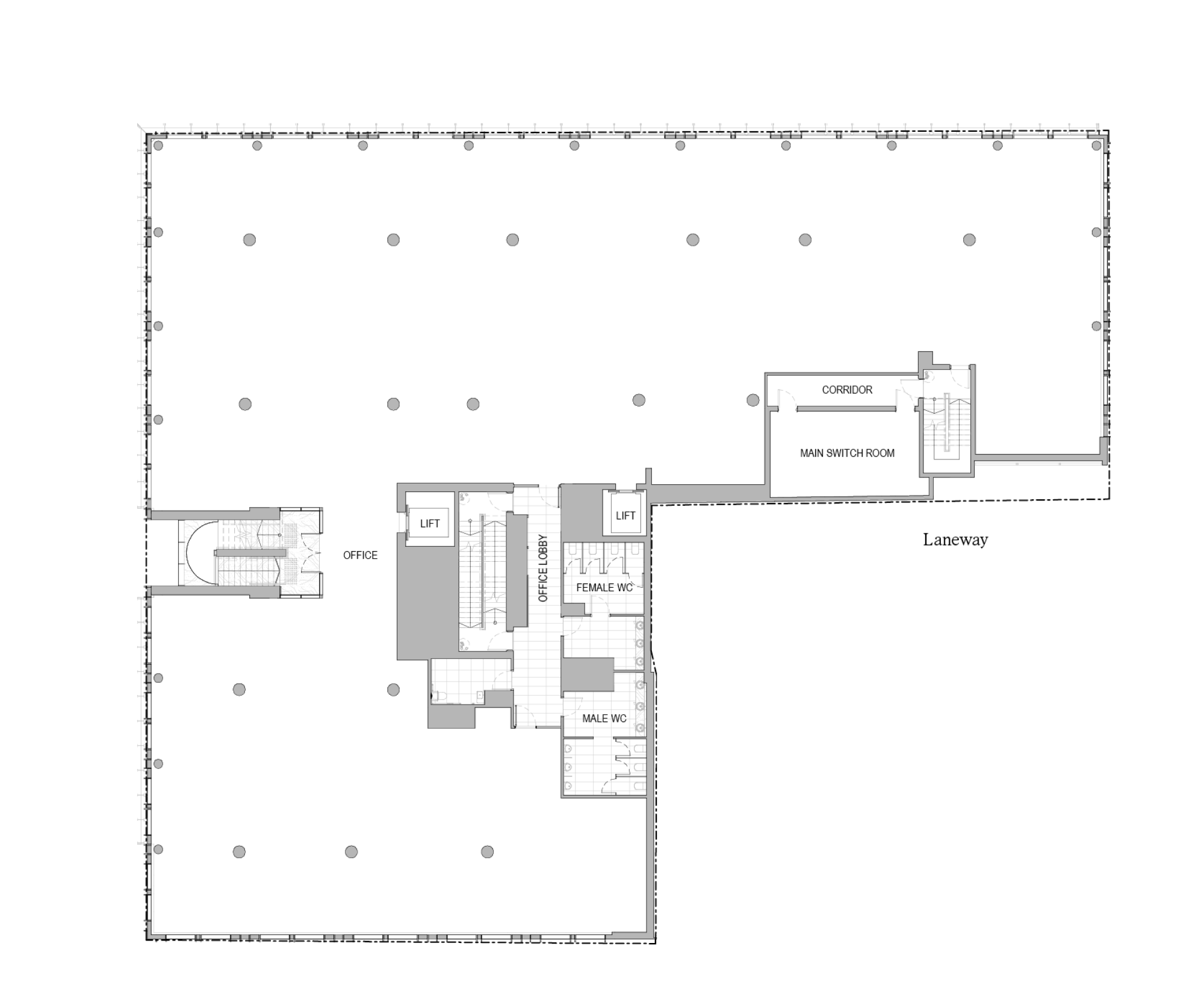 Floorplate for Level 01